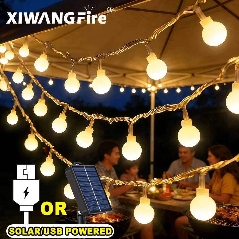 Outdoor Lighting And Decor - Светодиодные гирлянды 3-10 м на солнечных
