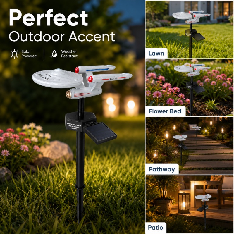 Outdoor Lighting Company - Садовый светильник Star Trek USS Enterprise