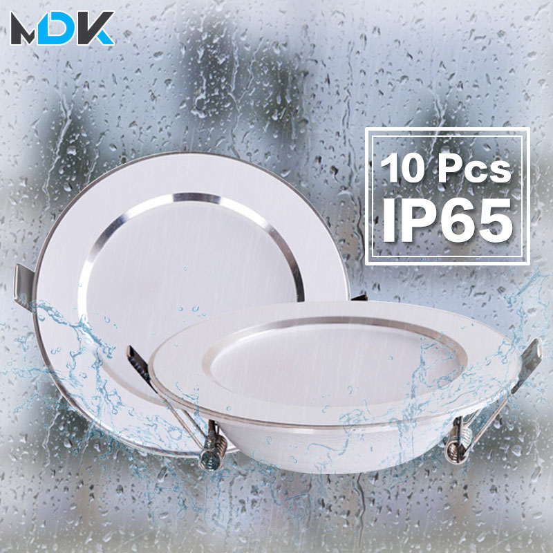 Outdoor Lighting Under Roof - 10 шт. в партии, водонепроницаемые светодиодные