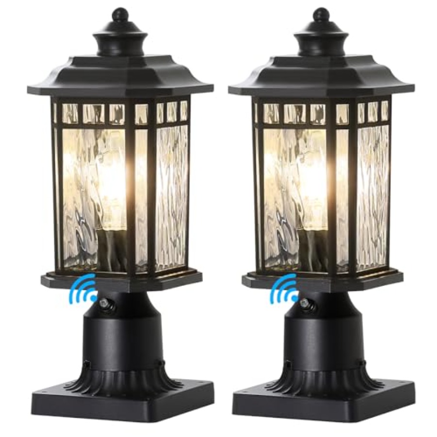 Outdoor Lighting Dusk To Dawn - Комплект из 2 уличных светильников на