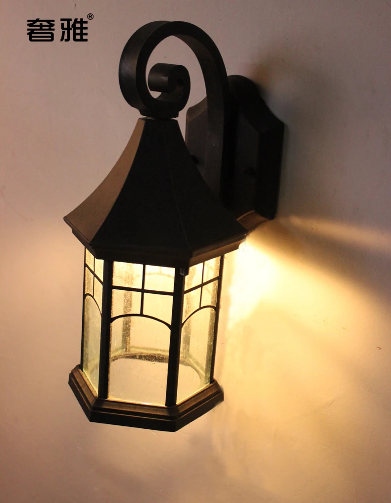 Outdoor Lighting Mediterranean Style - Освещение винтажный уличный настенный светильник модное