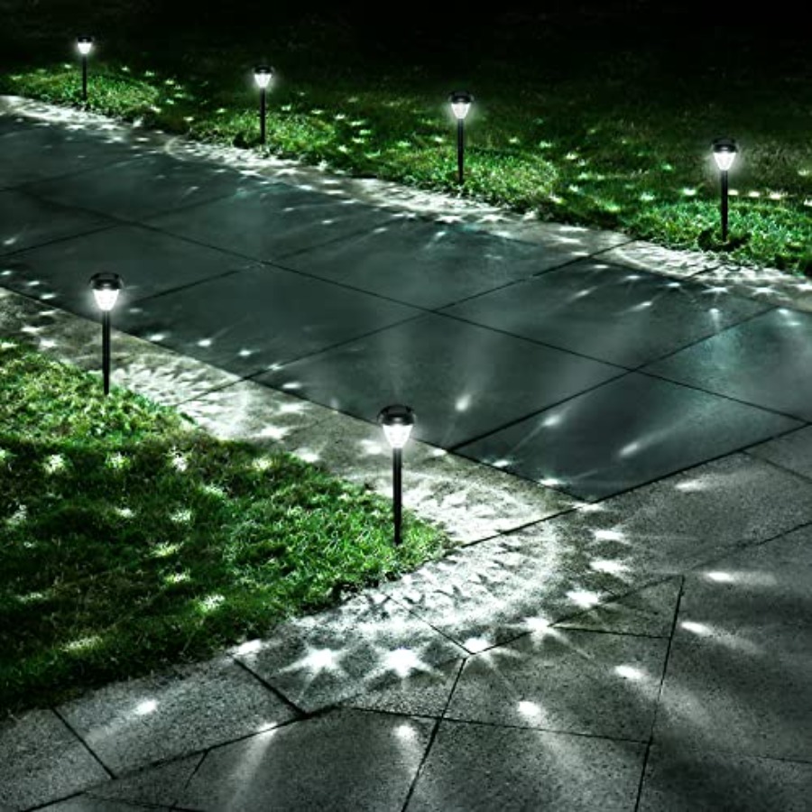 Outdoor Lighting Dusk To Dawn - Суперяркие солнечные светильники для улицы, водонепроницаемые,