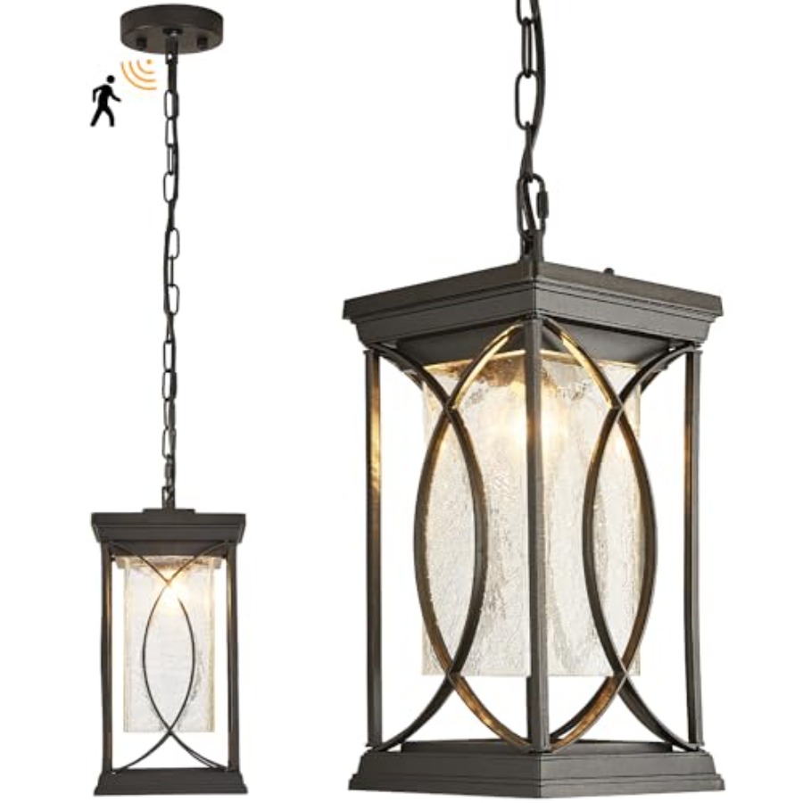 Outdoor Lighting Dusk To Dawn - Уличные подвесные светильники Motion с датчиком