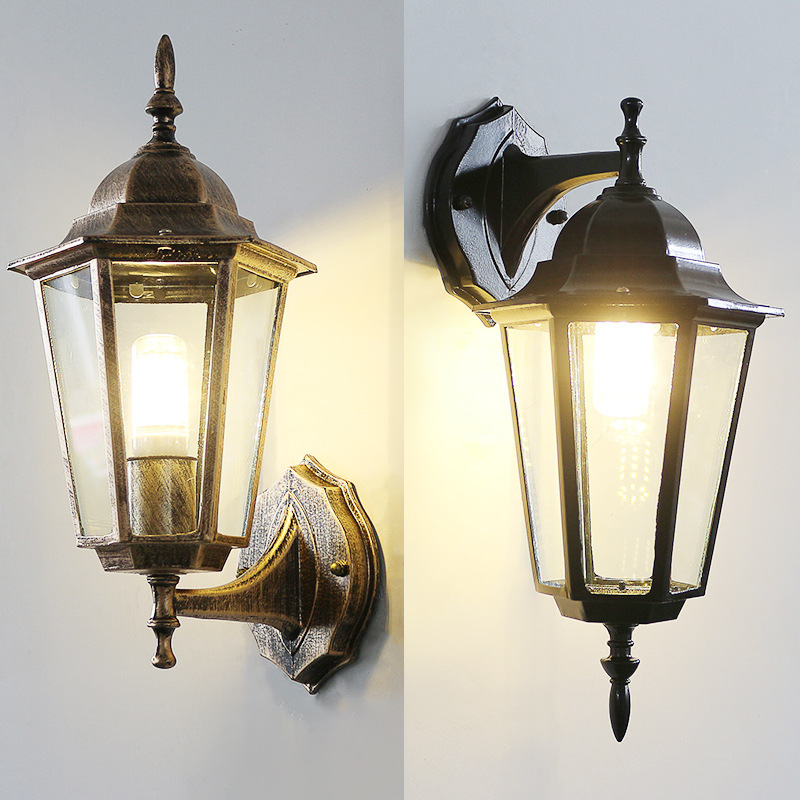 Outdoor Lighting Wall Mount - Европейский стиль Ретро светодиодный настенный светильник