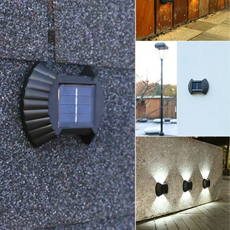 Outdoor Lighting For Your Yard - Солнечный настенный светильник 2/8 LED, водонепроницаемый,