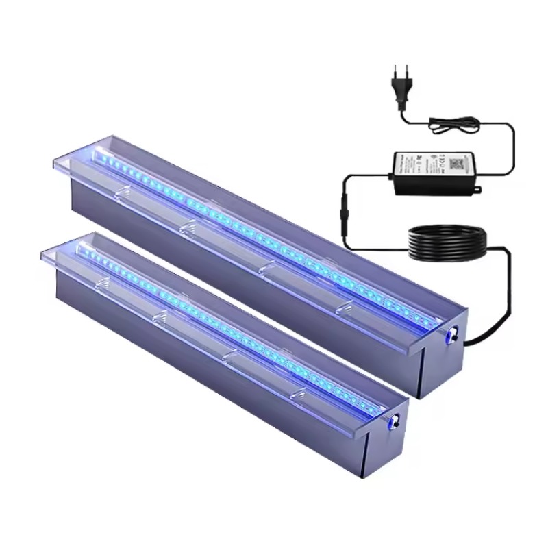 Pond Light Submersible - Акриловый прозрачный настольный водопад, настенный фонтан,
