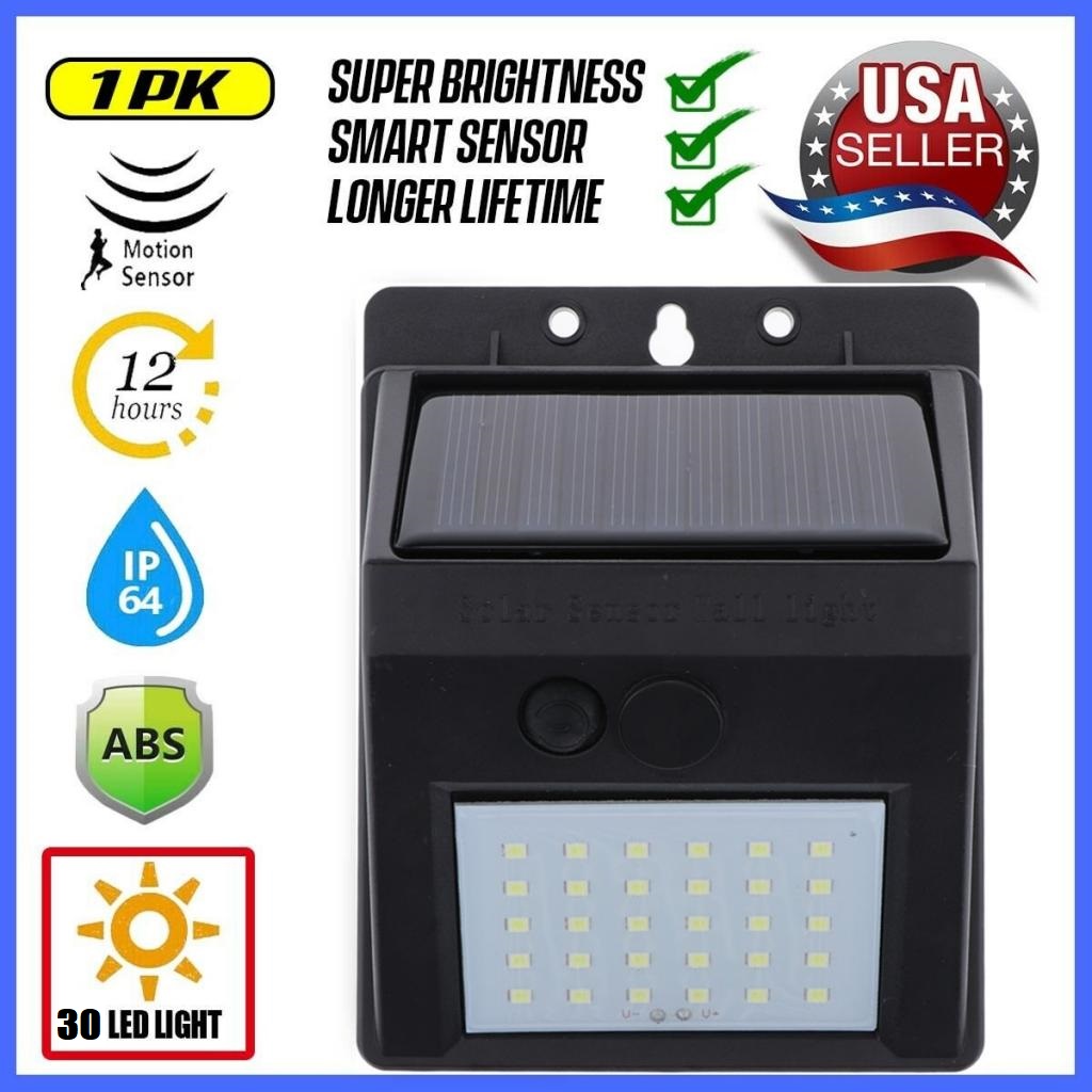 Outdoor Yard Lighting Fixtures - Уличный светодиодный настенный светильник на солнечной