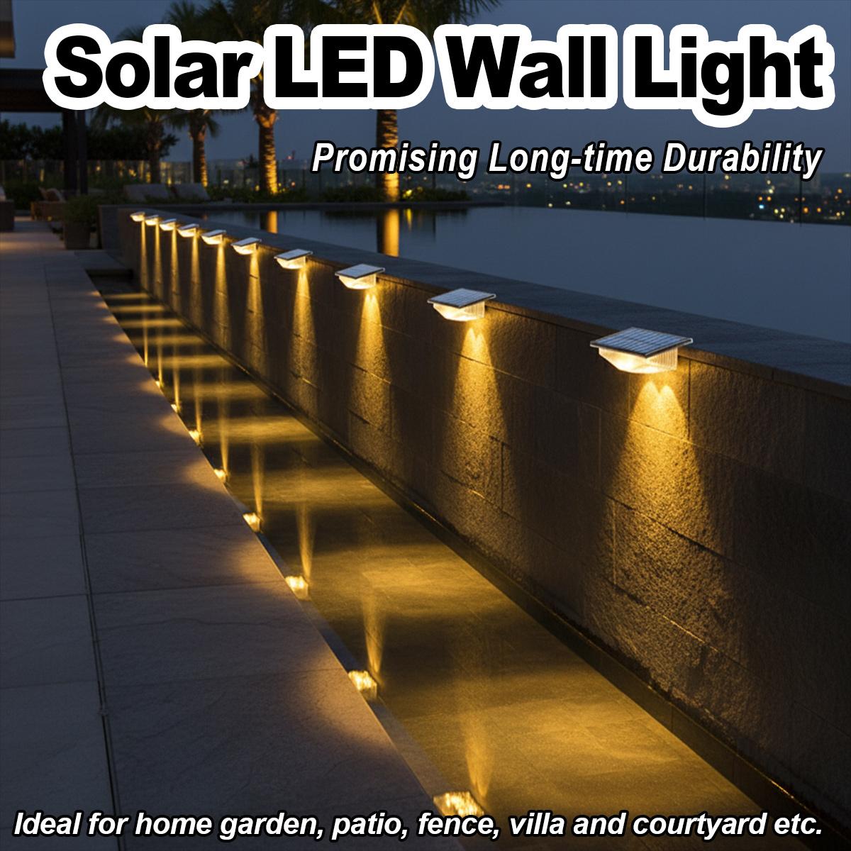 4 шт. солнечных светильников д – обзор и цена Outdoor Yard Lighting Fixtures