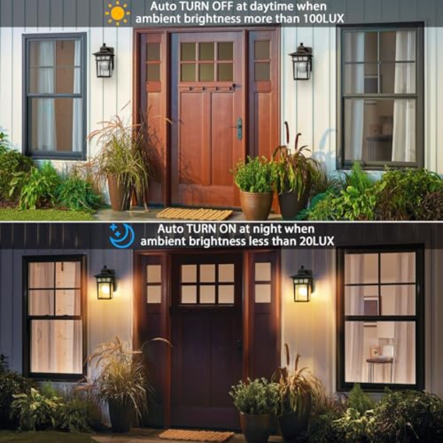 Уличный светильник с розеткой  – обзор и цена Outdoor Lighting Dusk To Dawn