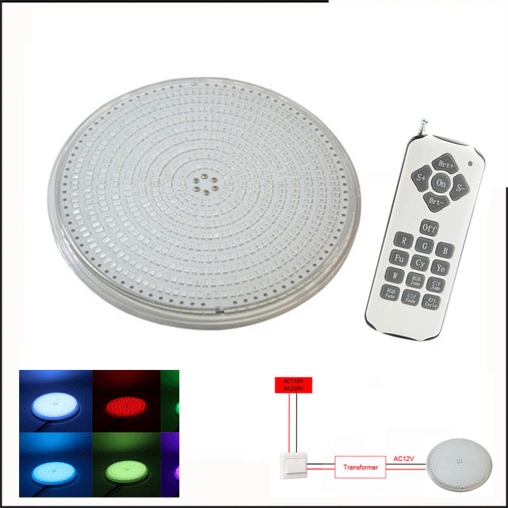 25 Вт RGB светодиодный светиль – обзор и цена Pond Light Submersible