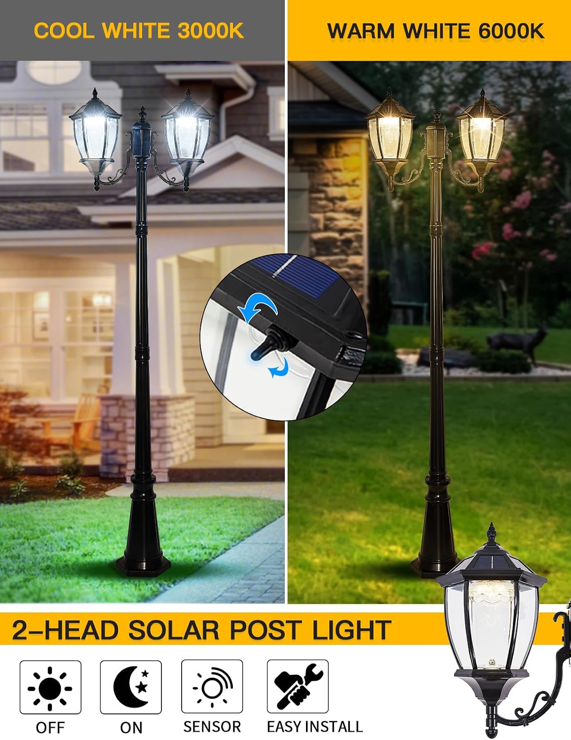 Уличные солнечные фонари на ст – обзор и цена Outdoor Lighting Dusk To Dawn