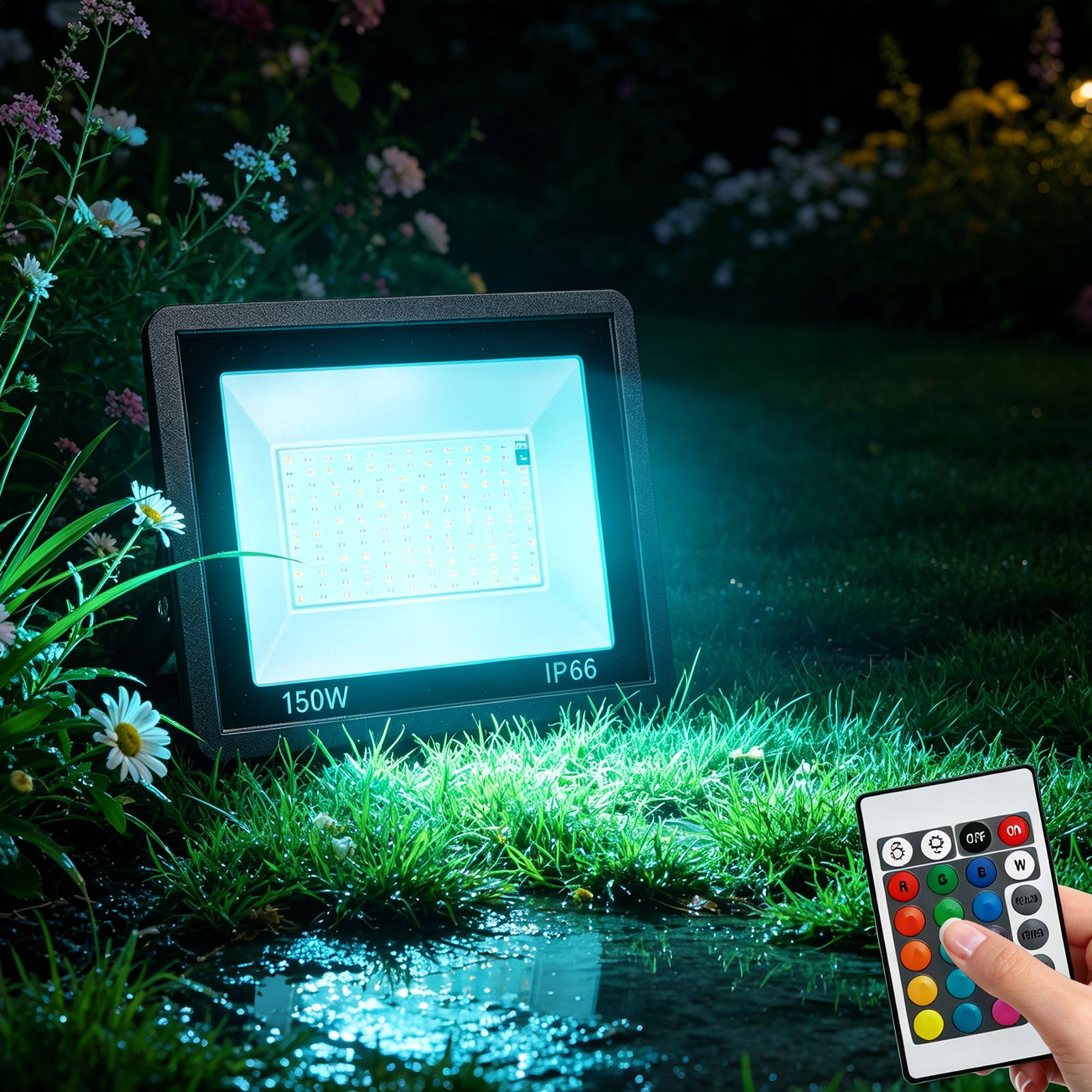 Уличный прожектор RGB с измене – обзор и цена Outdoor Yard Lighting Fixtures