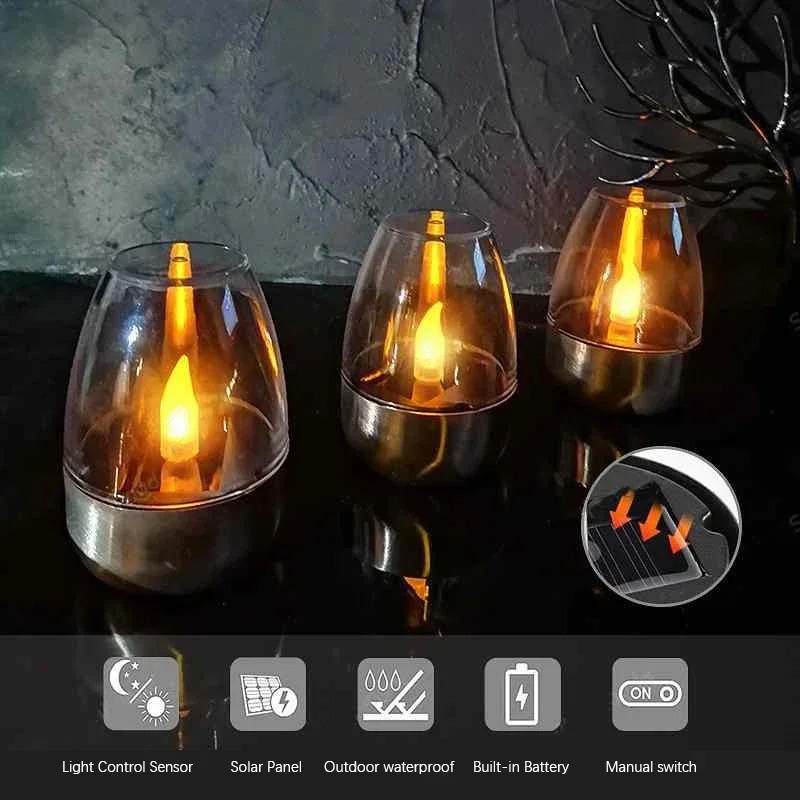 Светодиодные солнечные свечи и – обзор и цена Outdoor Lighting Company