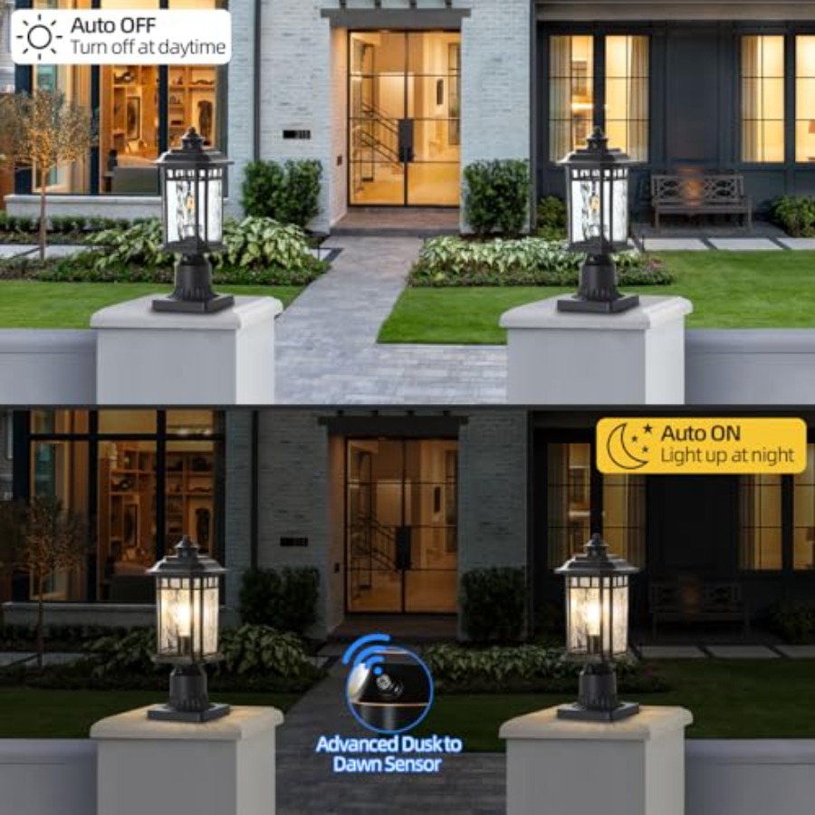 Комплект из 2 уличных светильн – обзор и цена Outdoor Lighting Dusk To Dawn