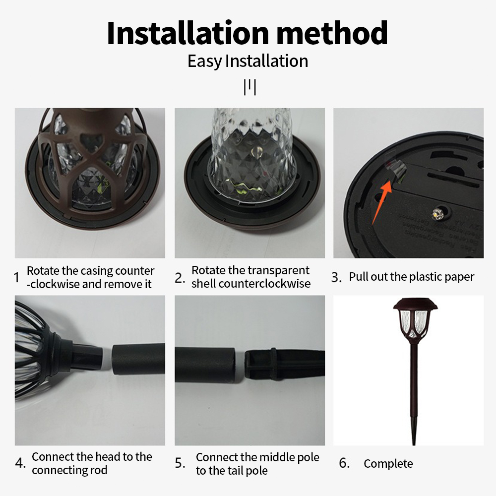 Светодиодный солнечный садовый – обзор и цена Solar Path Light