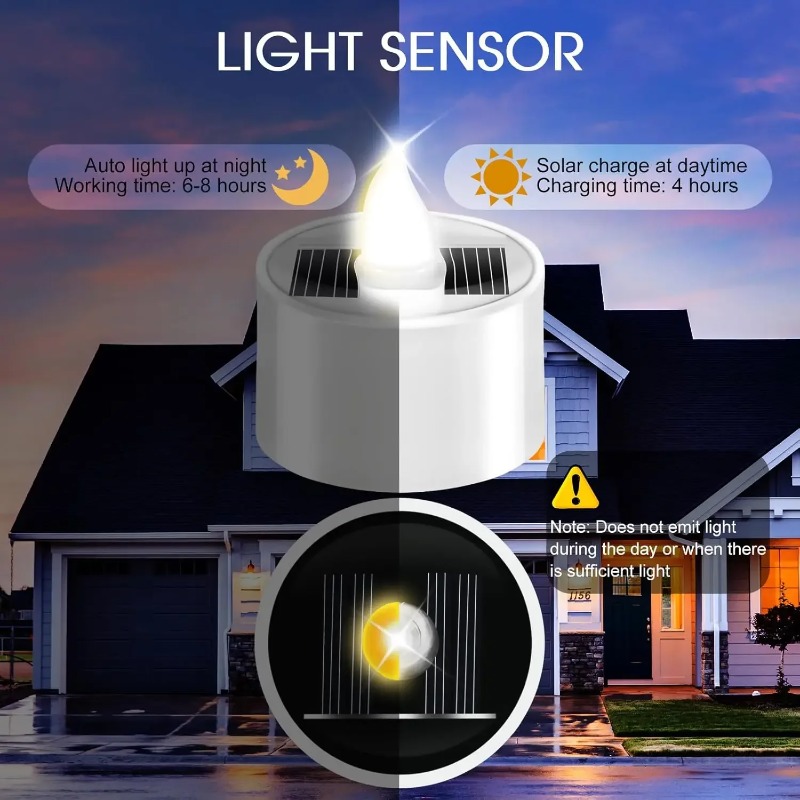 Солнечные беспламенные светоди – обзор и цена Outdoor Lighting Dusk To Dawn
