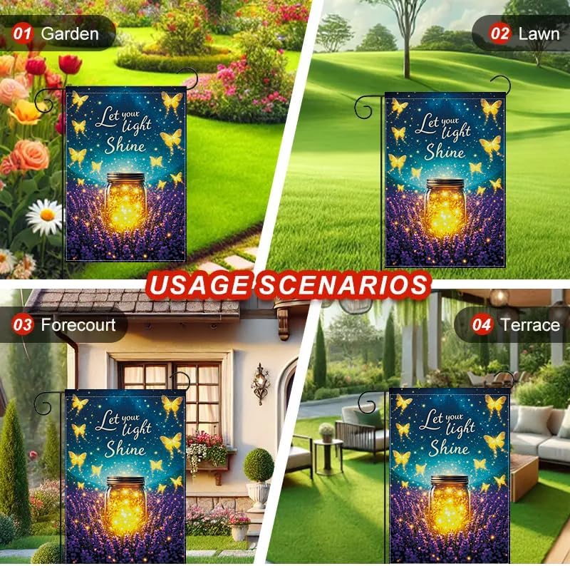 Вдохновляющий садовый флаг с б – обзор и цена Outdoor Lighting For Your Yard